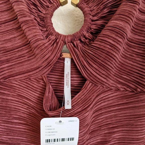 NWT Free People Sabine Midi dress * Medium - Picture 5 of 12